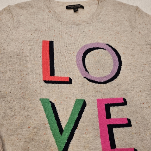 Banana Republic 100% Cashmere Love Crewneck Size S - Picture 2 of 6